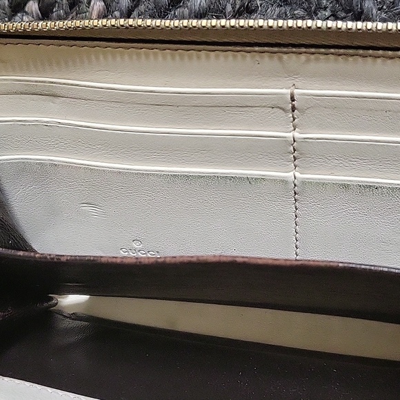 Gucci zip wallet with wristlet strap - Picture 11 of 16